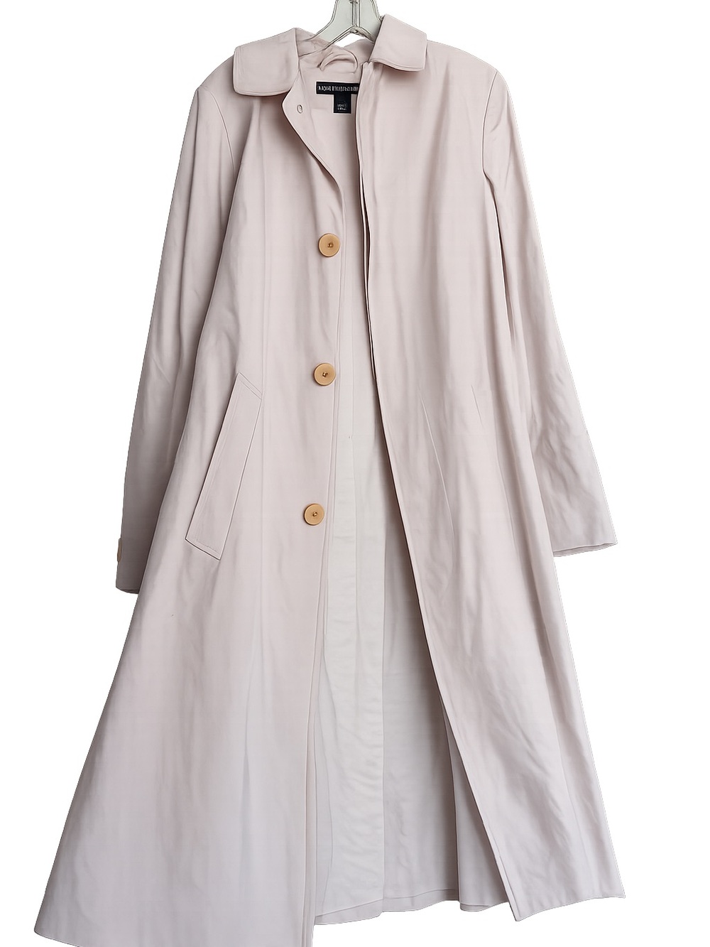 Ralph Lauren Pale Pink Long Trench Coat